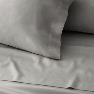 West Elm Silky TENCEL™ Sheet Set & Pillowcases - Frost Gray - Full